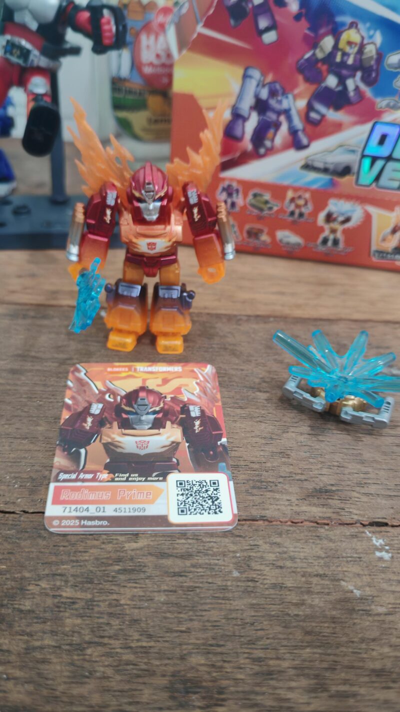 Hộp sản phẩm BLOKEES TRANSFORMERS Shining Version Optimus Prime mã 71123