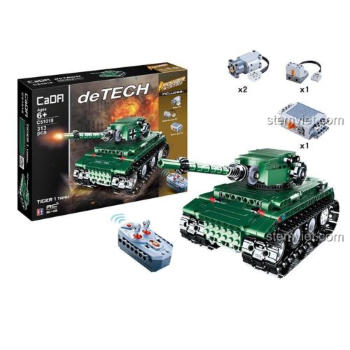 bộ lắp ráp Xe Tăng Hổ 1 đồ chơi mô hình CaDA, mô hình xe tăng quân sự Đức tỉ lệ 1:35 cho bé trai 6 tuổi, giá tốt