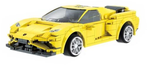 Mô hình xe đua EVO CaDA C51074 màu vàng rực rỡ, bộ lắp ráp siêu xe EVO 289 mảnh ghép, đồ chơi lắp ráp CaDA chất lượng cao cho bé trai 6 tuổi, giá tốt.