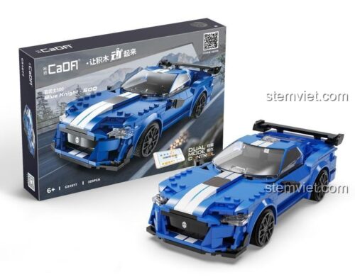 Hộp bộ lắp ráp CaDA C51077 Xe Đua Thể Thao Lam Vũ Sĩ 500, 325 mảnh ghép, đồ chơi lắp ráp giá tốt