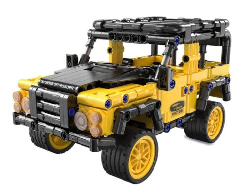 Bộ lắp ráp CaDA C52028 Xe Địa Hình Defender Off-Roader 389 mảnh ghép, đồ chơi xây dựng Xe Off-Roader, tỉ lệ 1:18 chân thực