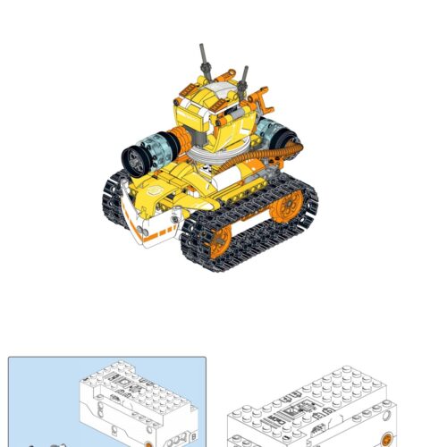 Bộ Lắp Ghép Sáng Tạo CaDA Creator 4 Biến Hình CaDA C53005 hướng dẫn CaDA 53005 Đồ chơi xây dựng sáng tạo