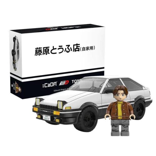 Hộp sản phẩm bộ đồ chơi lắp ghép CaDA C55018 Toyota AE86 Trueno Fujiwara Tofu Shop