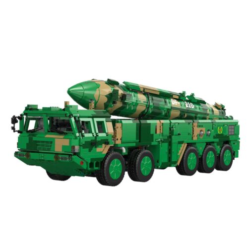 Bộ đồ chơi Tên lửa đạn đạo chống hạm Đông Phong-21D CaDA C56031, mô hình quân sự khổng lồ dài 1.17m, 6351 mảnh ghép, điều khiển từ xa, giá tốt cho bé trai 8 tuổi