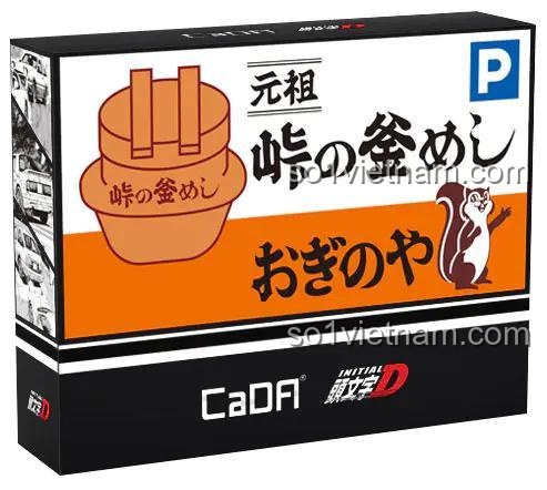 Hộp bộ lắp ghép CaDA C61034 Bãi đỗ xe Nakayama, chủ đề Initial D, 910 chi tiết