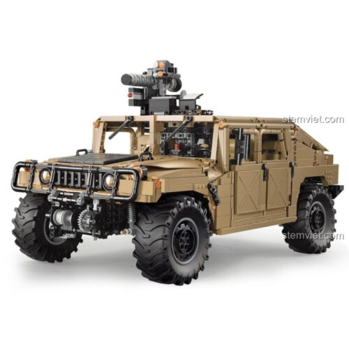 bộ lắp ghép Xe địa hình Humvee CaDA C61036 Xe Humvee H1 Quân Sự Tỉ Lệ 1:8, 3935 chi tiết, dành cho con trai 14 tuổi, giá tốt