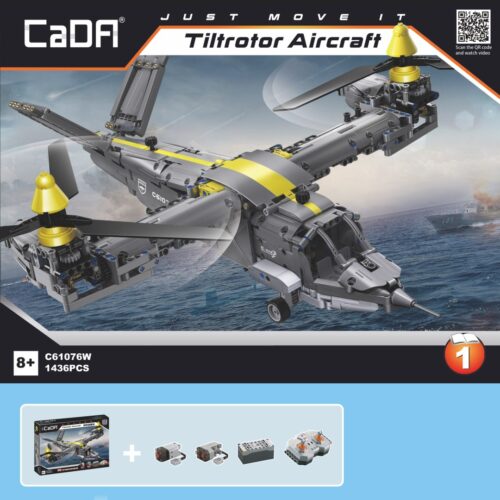 Máy bay trực thăng lai vận tải cơ Bell V-280 Valor CaDA C61076 sách CaDA 1076 Máy bay Tiltrotor V-280 Valor