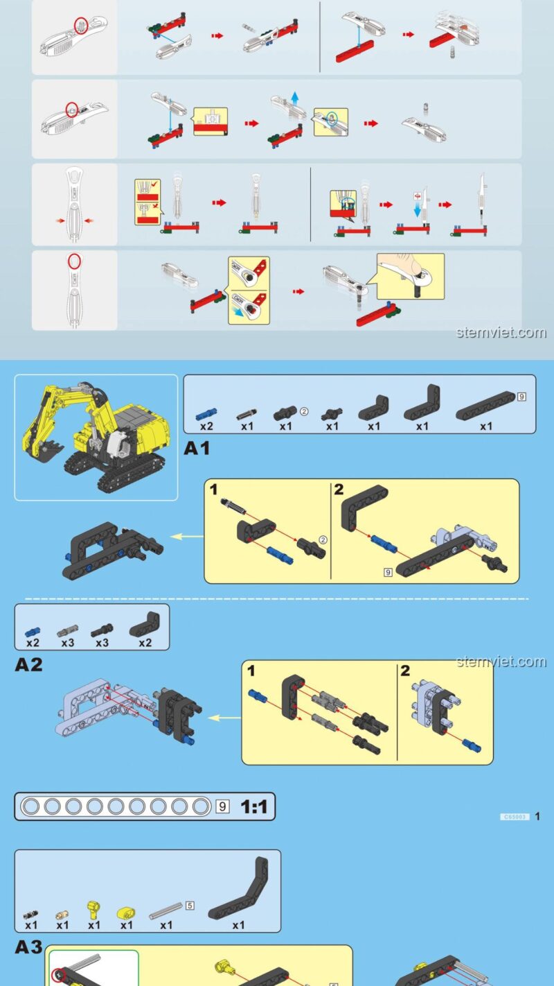 Máy xúc hạng nặng CaDA C65003, Xe công trình hạng nặng CaDA C65003, Máy xúc cỡ lớn CaDA C65003, Xe đào đất CaDA C65003, Máy xúc công trình CaDA C65003, hướng dẫn lắp ráp CaDA 65003 Xe đào đất, hướng dẫn lắp ráp CaDA 65003 Xe công trình hạng nặng, sách CaDA C65003 Máy xúc công trình, sách hướng dẫn CaDA C65003 Xe đào đất