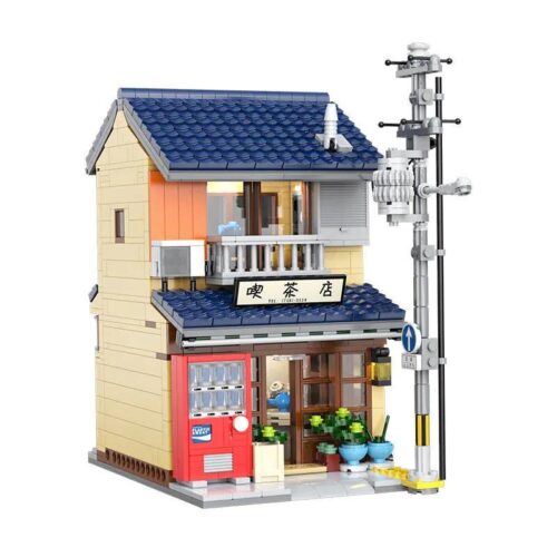 Mô hình bộ lắp ghép CaDA C66010 Hòa Phong Trà Ẩm phong cách Nhật Bản