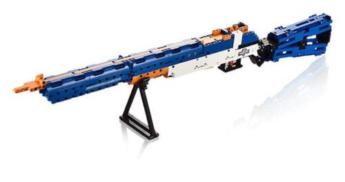 Hộp đồ chơi bộ lắp ráp súng trường M1 Garand CaDA C81002, đồ chơi mô hình súng quân sự bắn đạn xốp cho bé trai 8 tuổi, giá rẻ.