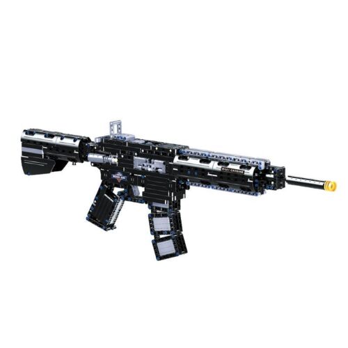 Bộ lắp ráp súng trường tấn công M4A1 CaDA C81005, đồ chơi mô hình súng tỉ lệ 1:1 cho bé trai 8 tuổi, giá rẻ.