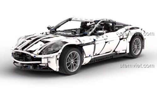 Mô hình lắp ráp Carolyn's CJ-2002E Aston Martin DB11 2931 chi tiết, thể hiện kích thước 57x23.5x15.5cm, đồ chơi lắp ghép xe thể thao cho bé trai, chất lượng cao.
