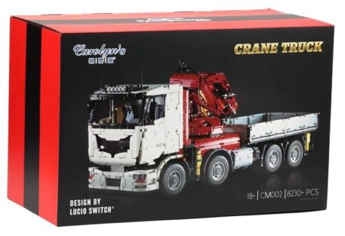 Hộp bộ lắp ráp Xe Tải Cẩu Khí Nén Carolyn's CM002 8230 mảnh, đồ chơi mô hình kỹ thuật cao cấp cho con trai 18 tuổi, giá tốt