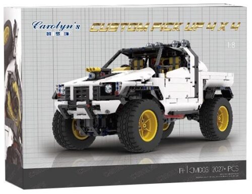 Bộ lắp ráp Carolyn's CM005 Xe Bán Tải Địa Hình 4x4 hộp sản phẩm, đồ chơi mô hình xe địa hình cho con trai 6 tuổi giá tốt