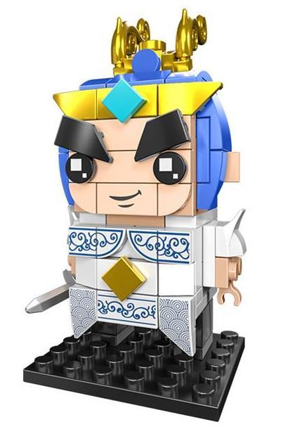 Bộ lắp ghép CAYI 2502H Bạch Long Mã, mô hình BrickHeadz Tây Du Ký, đồ chơi lắp ráp cho bé trai 10 tuổi, chất lượng cao, giá tốt