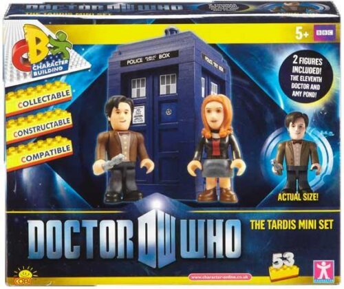 Bộ lắp ghép Character Building 03850 TARDIS Mini Set, đồ chơi mô hình Doctor Who cho bé trai và bé gái 5 tuổi, giá tốt