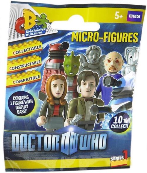 Bộ mô hình Micro-Figure Doctor Who Series 1 Character Building 03910, đồ chơi mô hình Doctor Who Series 1 cho bé trai và bé gái 5 tuổi, chất lượng cao, giá tốt