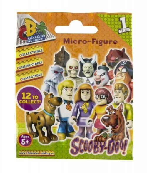 Bộ đồ chơi Micro-Figure Scooby-Doo Túi Bí Ẩn Series 1 của Character Building 04549, bộ lắp ghép Túi Bí Ẩn Scooby-Doo phù hợp cho bé trai và bé gái 5 tuổi, mang đến niềm vui sưu tập bất ngờ với giá tốt.