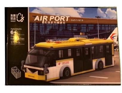Bộ lắp ghép Xe Buýt Sân Bay China Eastern Airlines Select DHYX-001, đồ chơi mô hình chân thực cho bé trai 6 tuổi, giá tốt
