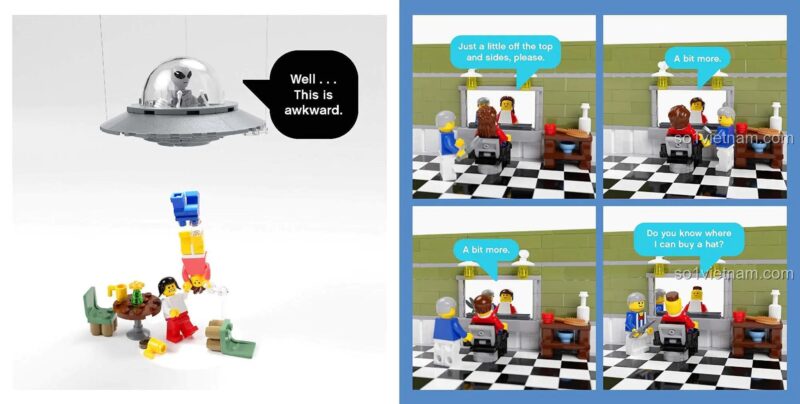 Bộ đồ chơi ISBN9781452182254 Minifigure LEGO® - Thế giới Minifigure LEGO® đầy bất ngờ, 64 Trang Truyện Tranh giải trí cho mọi lứa tuổi.