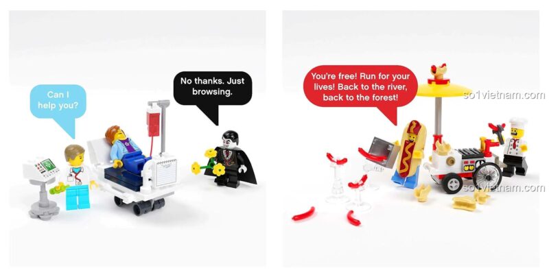 Cuộc sống bí mật của Minifigure LEGO® 1452182254 - Sách 64 Trang Truyện Tranh độc đáo, Hài Hước Về LEGO®, phù hợp cho fan 10+.