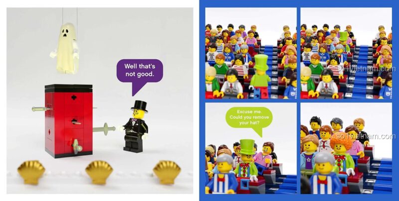 Sách Cuộc sống bí mật của Minifigure LEGO® - Chronicle ISBN9781452182254, mang đến tiếng cười sảng khoái, giá trị cao cho người đọc.