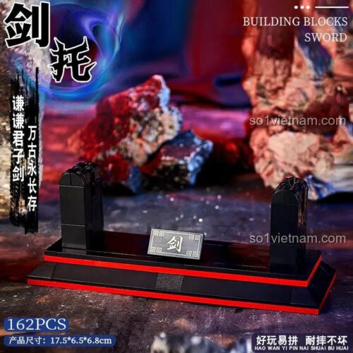 Mô hình Kiếm Nhật Bản lắp ráp từ bộ đồ chơi Chuangyipin 26800