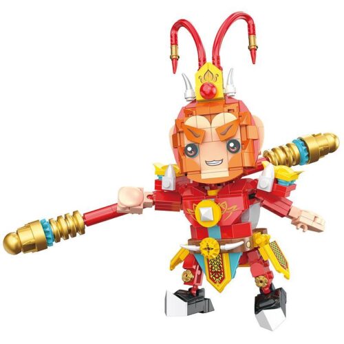 Mô hình Tôn Ngộ Không Tây Du Ký COGO 15709-1, bộ lắp ghép 338 mảnh, đồ chơi sáng tạo cho bé trai 6 tuổi, giá tốt