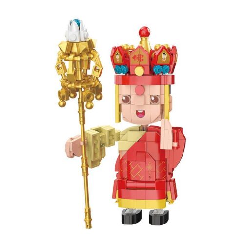 Mô hình Đường Tăng COGO 157095, bộ lắp ghép nhân vật Đường Tam Tạng trong Tây Du Ký cho bé trai 6 tuổi, giá rẻ.