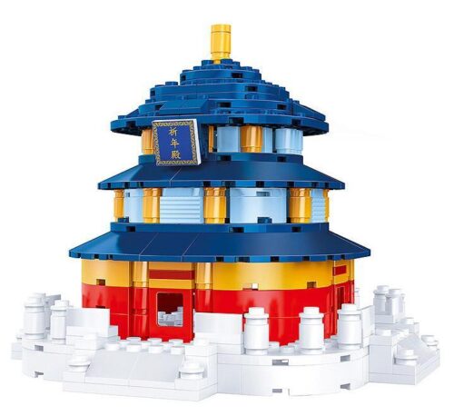 Bộ lắp ghép COGO 15902 Thiên Đàn Kỳ Niên Điện, mô hình kiến trúc tinh xảo, phù hợp bé trai và bé gái 6 tuổi, giá tốt.