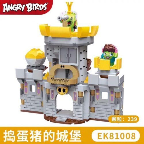 Bộ lắp ghép Lâu Đài Đảo Lợn Xanh Angry Birds 2 COGO 81008 239 mảnh ghép cho bé trai 5 tuổi giá tốt
