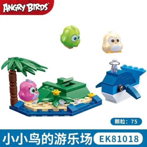 Bộ đồ chơi lắp ráp COGO 81018 Sân Chơi Của Những Chú Chim Nhỏ Angry Birds, phù hợp cho bé trai và bé gái 5 tuổi, giá tốt.