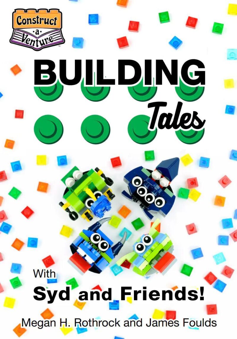 Sách hướng dẫn lắp ráp Construct-a-Venture Building Tales with Syd and Friends ISBN9781092282291 cho bé trai 6 tuổi, kích thích sáng tạo, giá tốt.