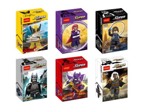 Bộ đồ chơi Minifigure Siêu Anh Hùng Decool 0184-0189 giá tốt cho bé trai 6 tuổi và bé gái 6 tuổi, chất lượng cao.