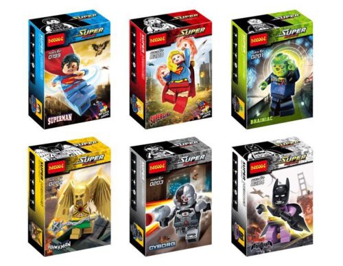 Bộ đồ chơi Decool 0203 Minifigure Cyborg siêu anh hùng cho bé trai 6 tuổi, chất lượng cao, giá tốt.