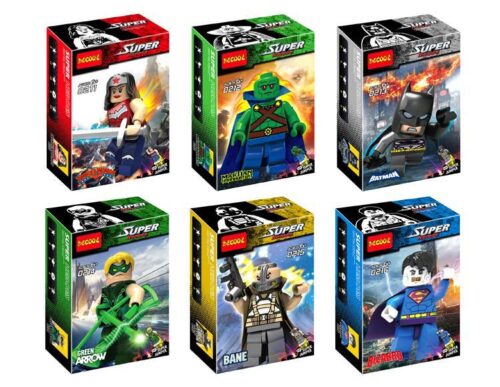 Hộp bộ đồ chơi Minifigure Siêu Anh Hùng Wonder Woman Decool 0211, đồ chơi lắp ghép 0211 cho bé gái 6 tuổi giá tốt.