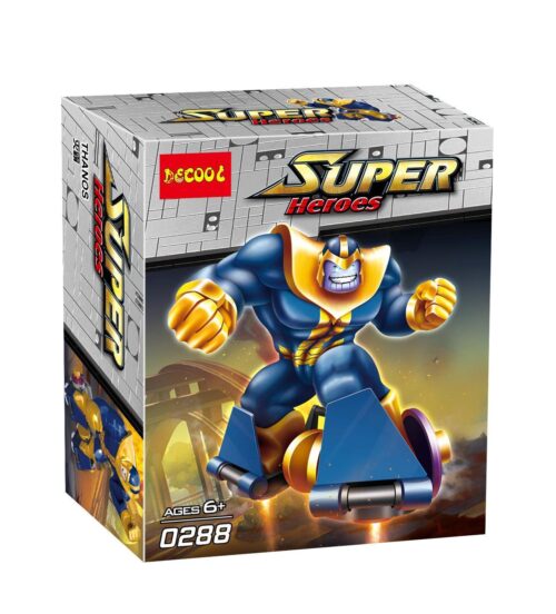 bộ lắp ráp Thanos Decool 0288, đồ chơi mô hình Thanos cho bé trai 6 tuổi, chất lượng tốt, giá rẻ
