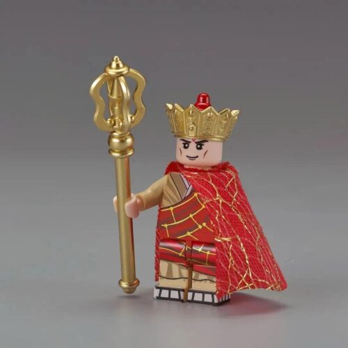 Ảnh chụp chi tiết minifigure Đường Tăng Decool 30304, nhân vật trong Tây Du Ký Tranh Đấu, đồ chơi cho bé trai 6 tuổi.