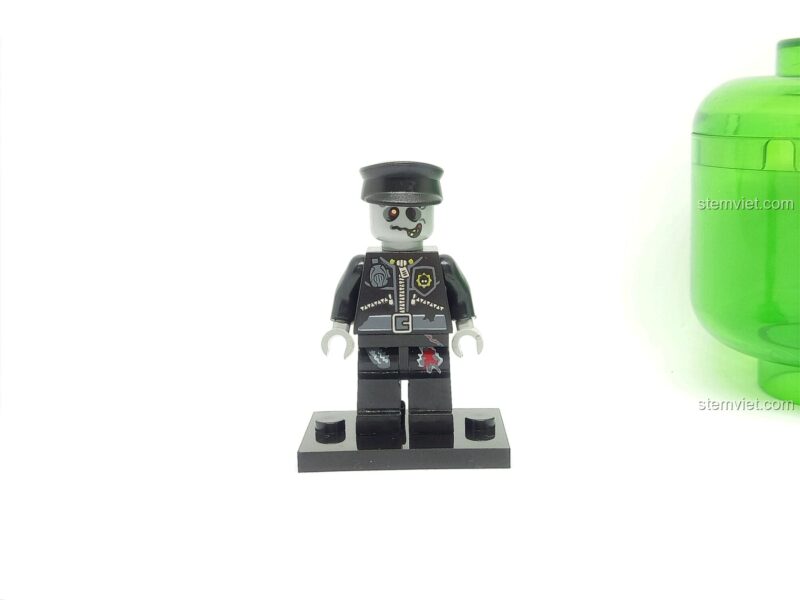 bộ đồ chơi 606 Zombie cảnh sát, Minifigure Zombie Decool cho bé trai 6 tuổi