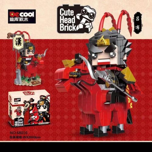 Bộ đồ chơi Lữ Bố Tam Quốc DECOOL 68016 với 459 mảnh ghép, mô hình Lữ Bố và Xích Thố độc đáo, phù hợp bé trai 6 tuổi, giá tốt.