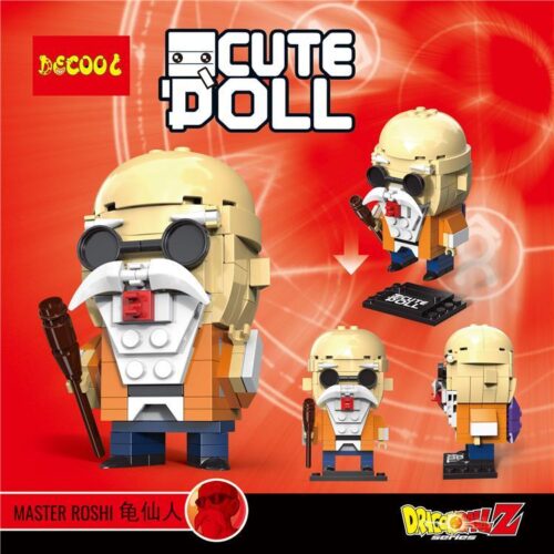 bộ lắp ghép Quy Lão Tiên Sinh Decool 6823, mô hình nhân vật Dragon Ball cho bé trai 6 tuổi giá rẻ