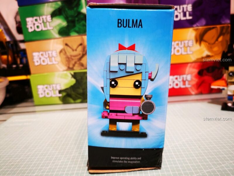Ảnh chụp thực tế hộp đồ chơi lắp ráp Bulma 6826 từ người dùng.