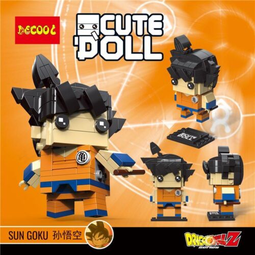 Bộ lắp ráp Son Goku Decool 6831, mô hình nhân vật Dragon Ball Z cho bé trai 6 tuổi, giá rẻ.