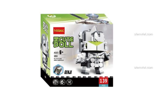 Toàn bộ series đồ chơi mô hình Decool Cute Doll Overwatch, bao gồm mô hình Genji 6858.