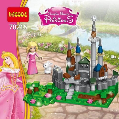 Bộ đồ chơi Công chúa Người đẹp ngủ trong rừng DECOOL 70215 giá rẻ, đồ chơi lắp ráp lâu đài cổ tích cho bé gái 8 tuổi, chất lượng tốt.