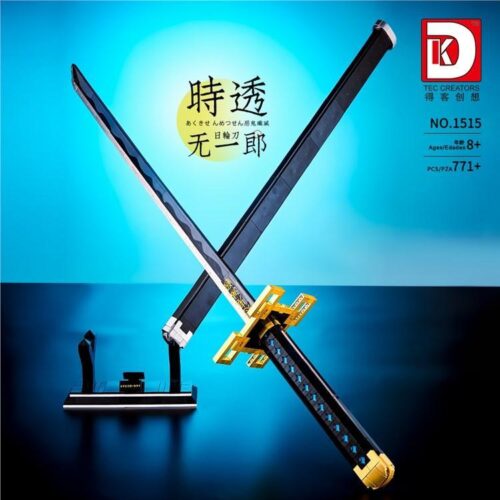 Mô hình bộ lắp ráp Thanh gươm của Tokito Muichiro DK 1515, đồ chơi cho bé trai 8 tuổi giá rẻ, chất lượng cao.