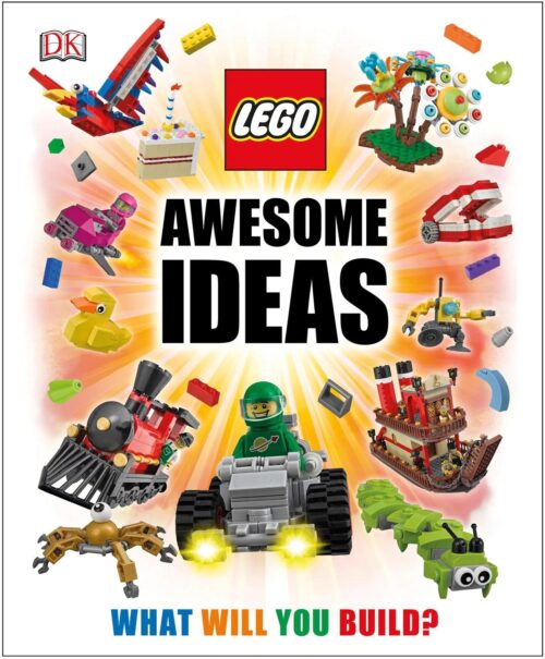 Sách ý tưởng lắp ráp LEGO® tuyệt vời DK ISBN9780241182987, hơn 320 ý tưởng sáng tạo, phát triển tư duy cho bé 6 tuổi, giá tốt.