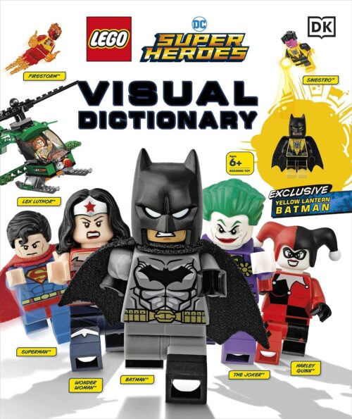 Sách LEGO DC Super Heroes DK, Từ điển hình ảnh LEGO DC ISBN9780241320037, Sách nhân vật LEGO DC, Batman LEGO 9780241320037, Bộ đồ chơi siêu anh hùng DC, Sách Superman LEGO, cho bé trai 6 tuổi, giá tốt.
