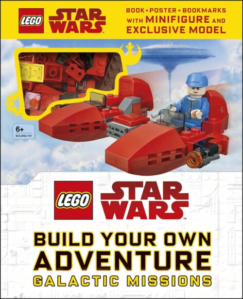 bộ đồ chơi Sách LEGO Star Wars DK ISBN9780241357590 kèm minifigure độc quyền và mô hình Cloud Car, phù hợp bé trai 6 tuổi, giá tốt
