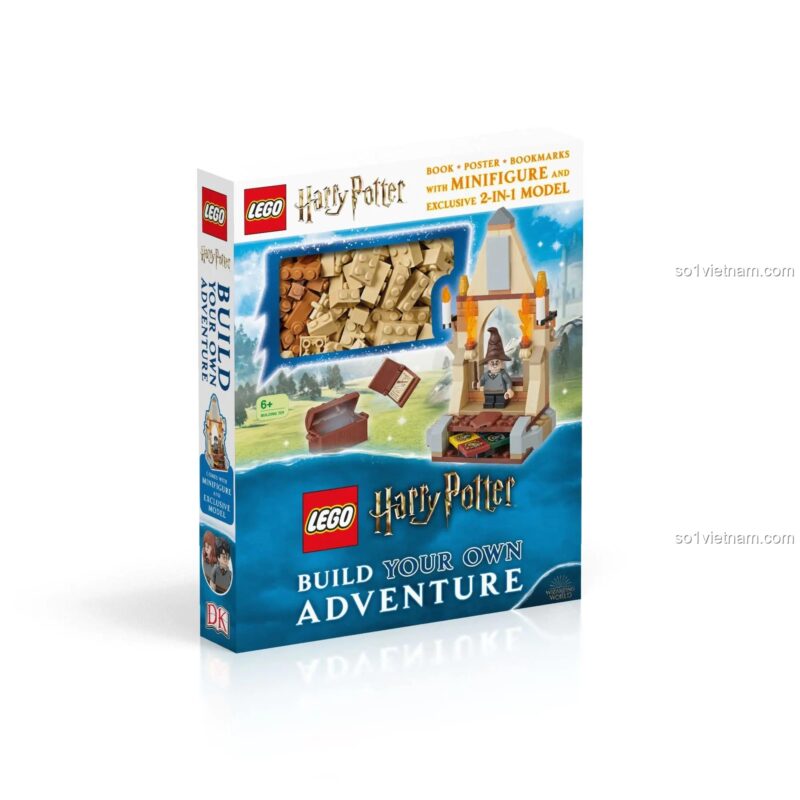 Bộ đồ chơi Harry Potter DK ISBN9780241363737, sách LEGO Harry Potter, đồ chơi lắp ráp cho bé gái 6 tuổi, giá bình dân